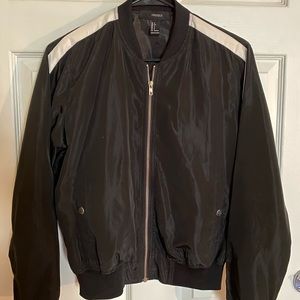 Black Bomber Jacket